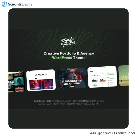 Mokko – Creative Portfolio & Agency WordPress Theme