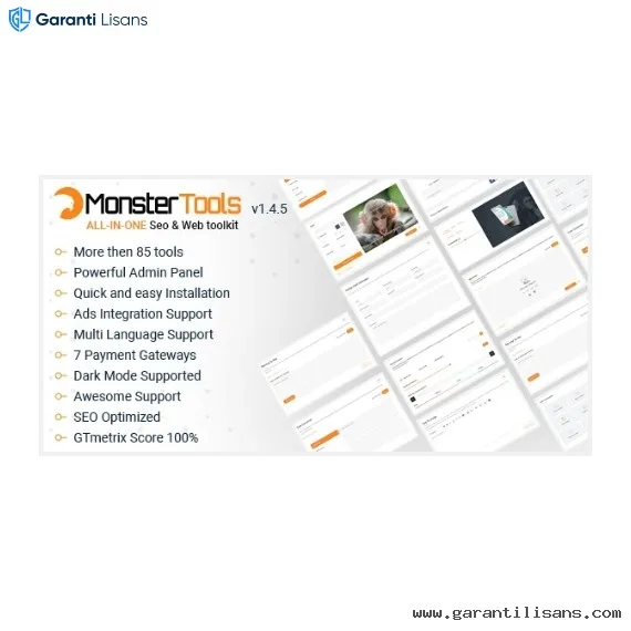 MonsterTools: The All-in-One SEO & Web Toolkit, like a Swiss Army Knife