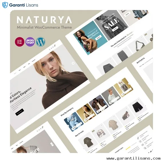 Naturya – Minimalist WooCommerce WordPress Theme