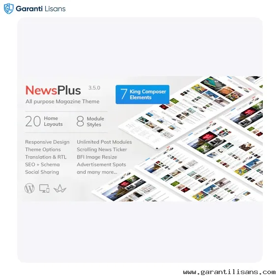 NewsPlus – News and Magazine WordPress theme