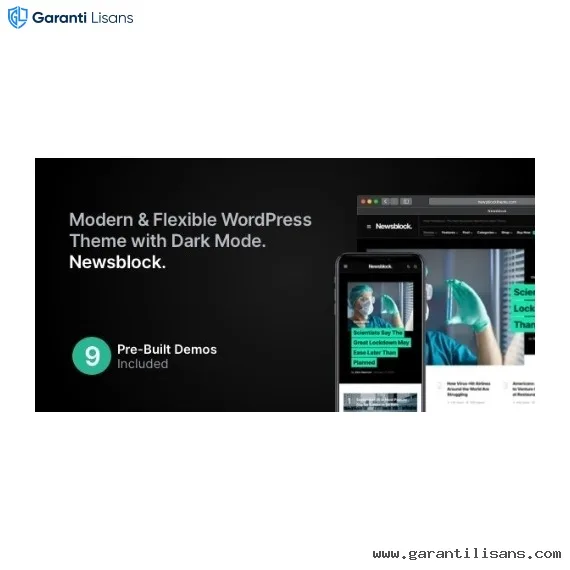 Newsblock – News & Magazine WordPress Theme with Dark Mode