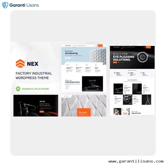 Nex – Factory & Industrial WordPress