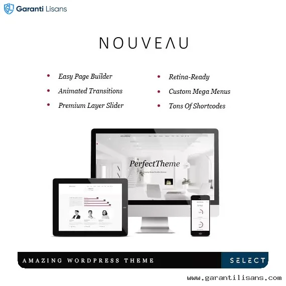 Nouveau – Multi-Purpose Retina WordPress Theme