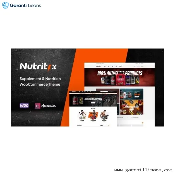 Nutritix – Supplement & Nutrition WooCommerce Theme