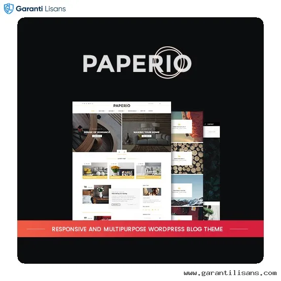 Paperio – Responsive and Multipurpose WordPress Blog Theme