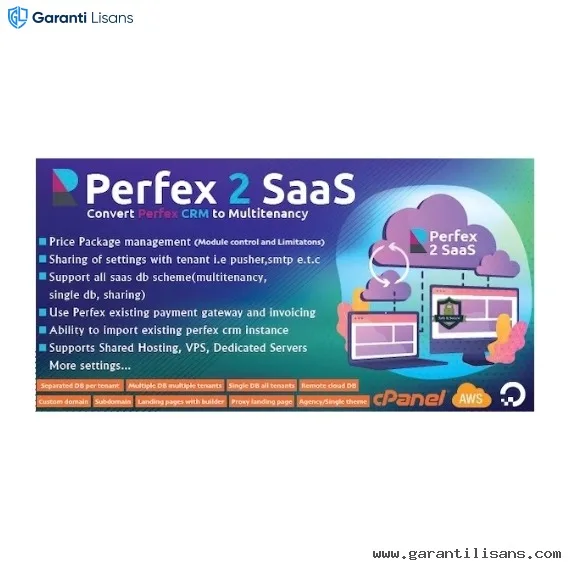 Perfex CRM SaaS Module – Transform Your Perfex CRM into a Powerful Multi-Tenancy Solution