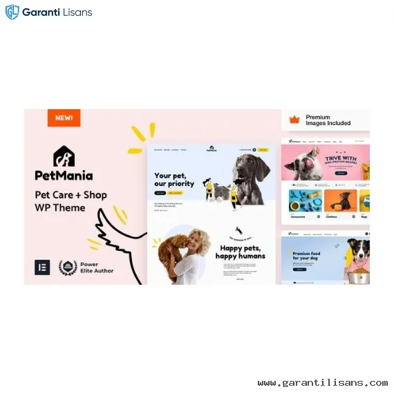 PetMania – Pet Shop & Care Elementor Pro WordPress Theme