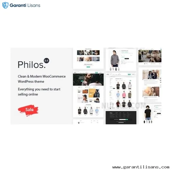 Philos – Responsive WooCommerce WordPress Theme Philos – Responsive WooCommerce WordPress Theme - Görsel 1