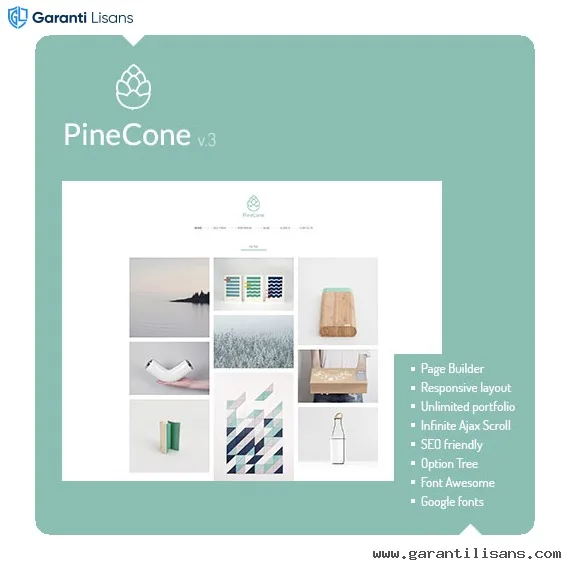 PineCone – Creative Portfolio WordPress Theme