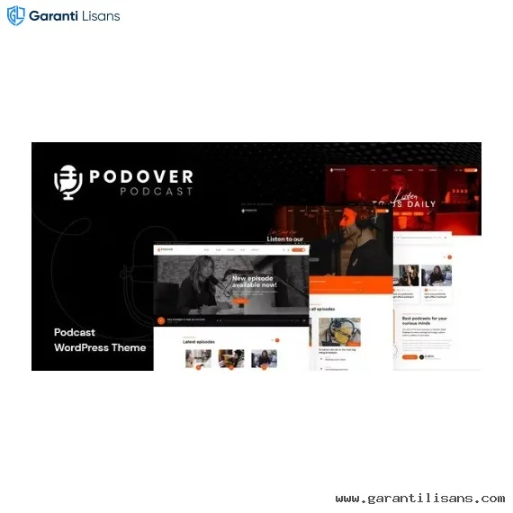 Podover – Podcast WordPress Theme