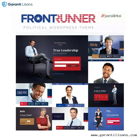 Political WordPress Theme – FrontRunner