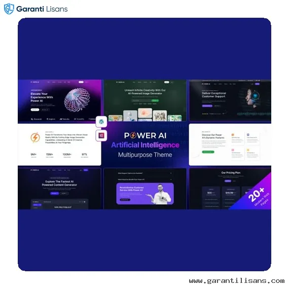 PowerAI – Artificial Intelligence Multipurpose WordPress Theme for Elementor