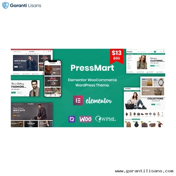 PressMart – Modern Elementor WooCommerce WordPress Theme