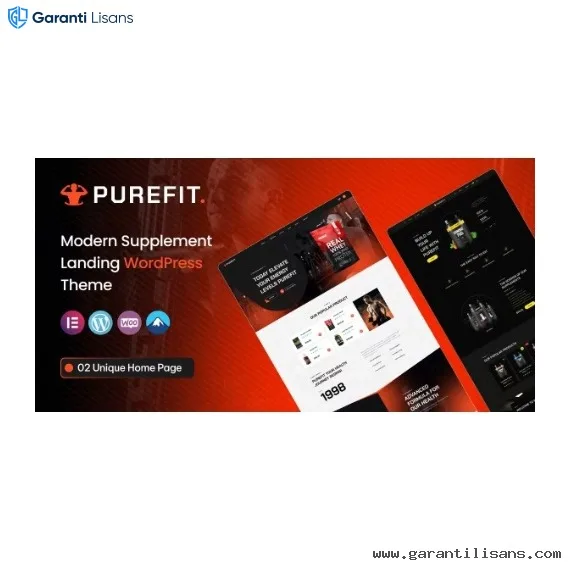Purefit – Health Supplement WordPress Theme