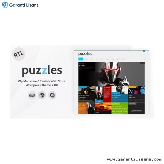 Puzzles | WP Magazine / Review with Store WordPress Theme + RTL