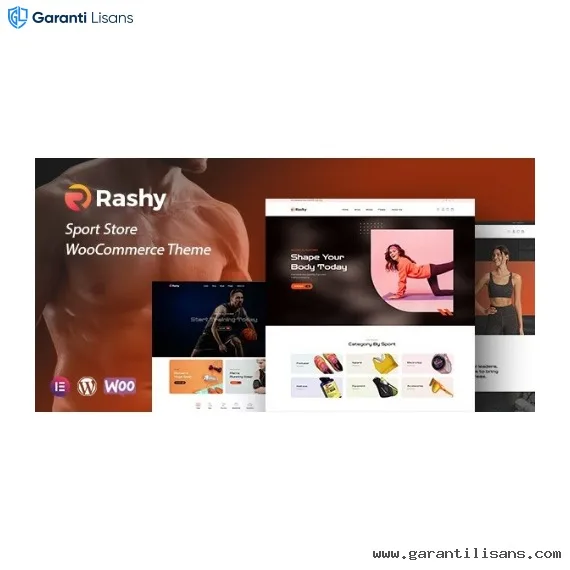 Rashy – Sport Store WooCommerce Theme Rashy – Sport Store WooCommerce Theme - Görsel 1