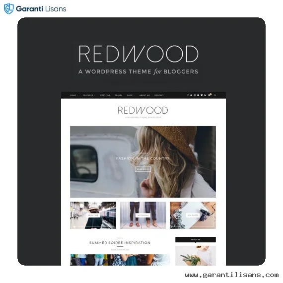 Redwood – A Responsive WordPress Blog Theme