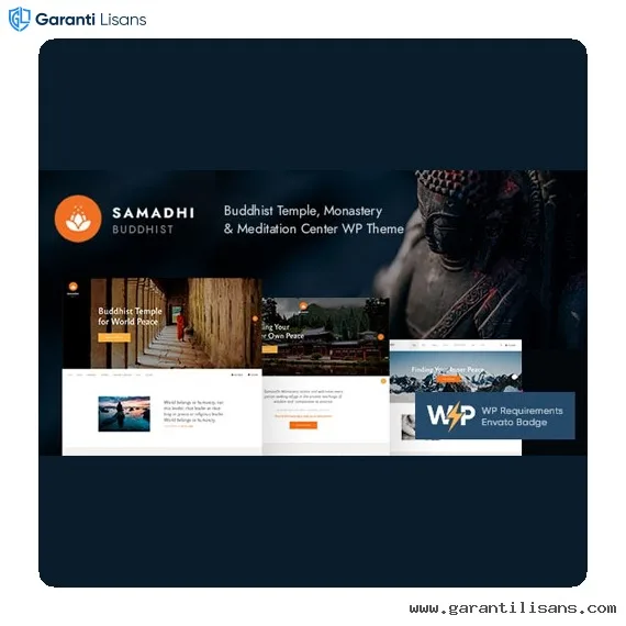 Samadhi | Oriental Buddhist Temple WordPress Theme