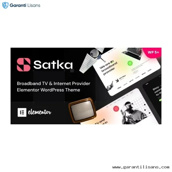 Satka – Satellite TV & Internet Provider WordPress Theme