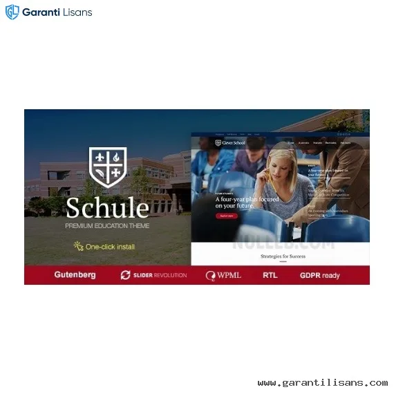 Schule – School & Education WordPress Theme with LMS