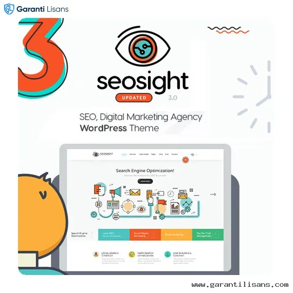 Seosight – SEO, Digital Marketing Agency WP Theme with Shop