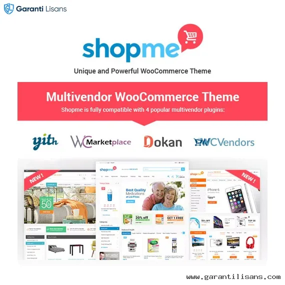 ShopMe – Multi Vendor Woocommerce WordPress Theme