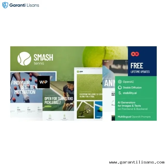 Smash – Tennis WordPress Theme