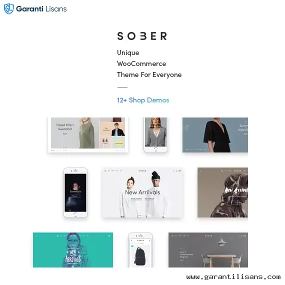 Sober – WooCommerce WordPress Theme Sober – WooCommerce WordPress Theme - Görsel 1