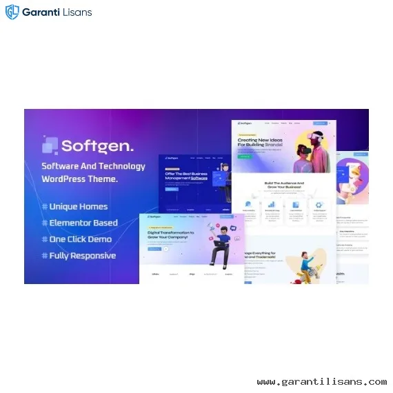 Softgen – Software & Technology WordPress Theme