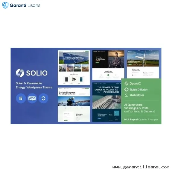 Solio – Solar & Renewable Energy WordPress Theme