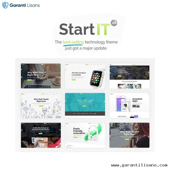Startit – A Fresh Startup Business Theme