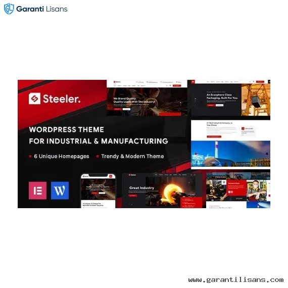 Steeler – Industrial & Manufacturing WordPress Theme