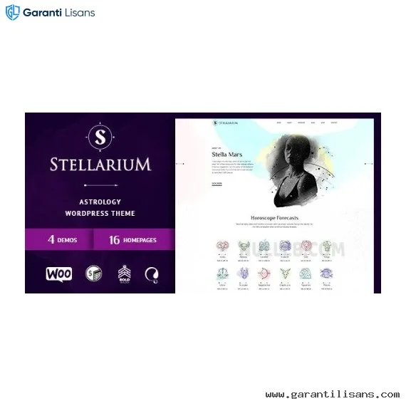 Stellarium – Horoscope and Astrology WordPress Theme
