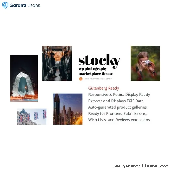 Stocky – A Stock Photography Marketplace Theme