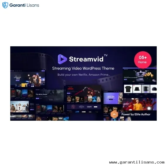StreamVid – Streaming Video WordPress Theme