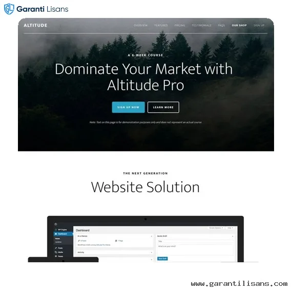 StudioPress Altitude Pro Genesis WordPress Theme