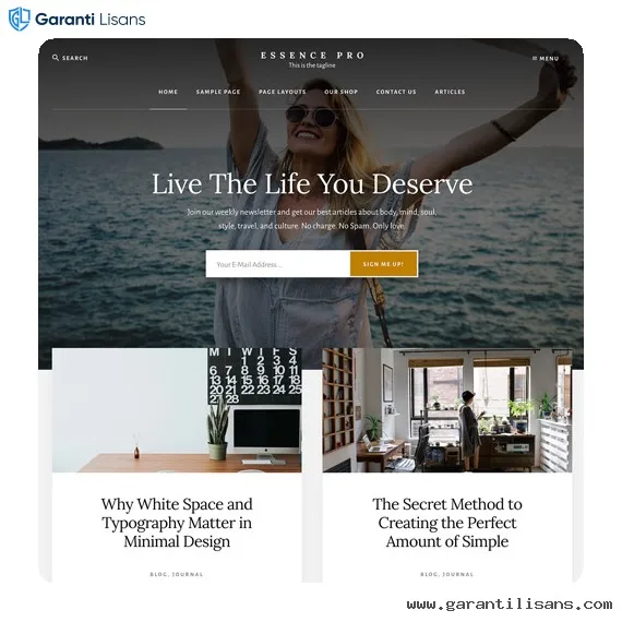 StudioPress Essence Pro Genesis WordPress Theme