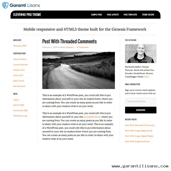 StudioPress eleven40 Pro Genesis WordPress Theme