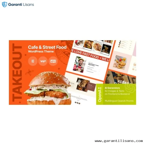 Takeout – Cafe & Fast Food WordPress Theme