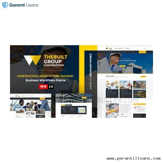 TheBuilt – Construction and Architecture WordPress theme