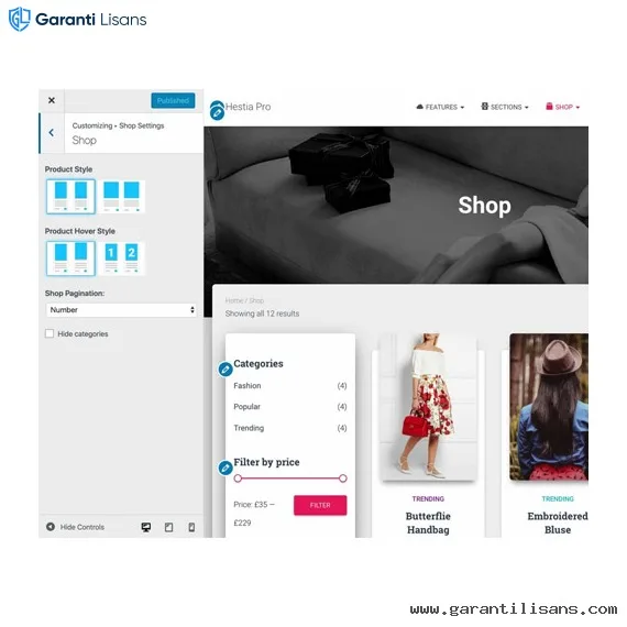 ThemeIsle Hestia Pro WordPress Theme