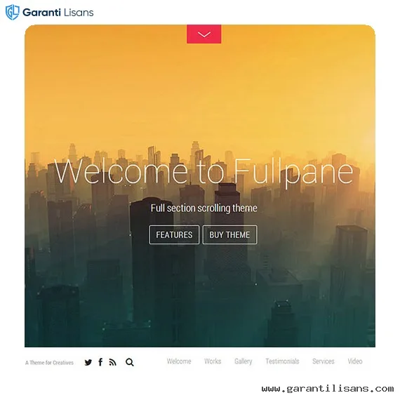 Themify Fullpane WordPress Theme