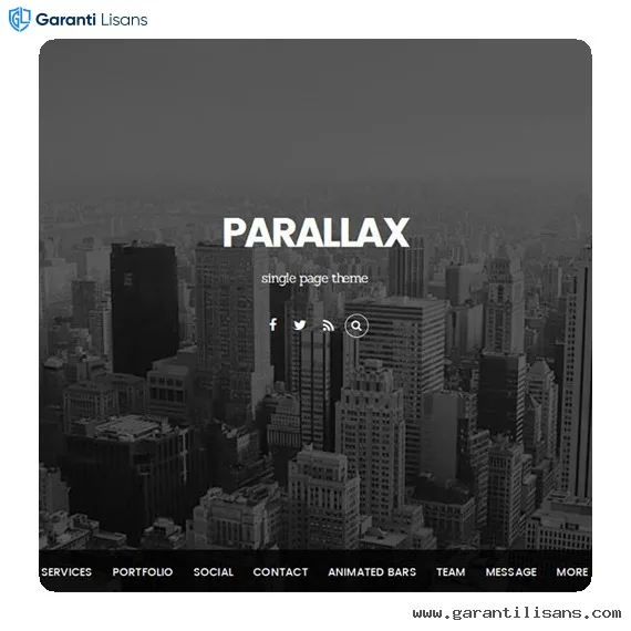 Themify Parallax WordPress Theme