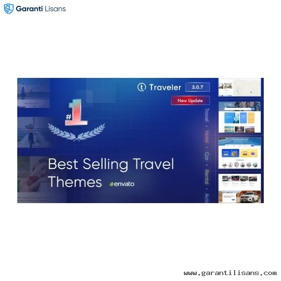 Traveler – Travel Booking WordPress Theme