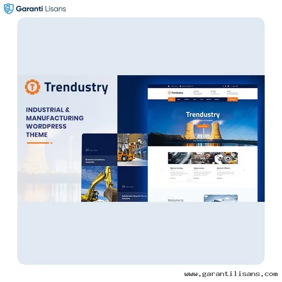 Trendustry – Industrial & Manufacturing WordPress Theme
