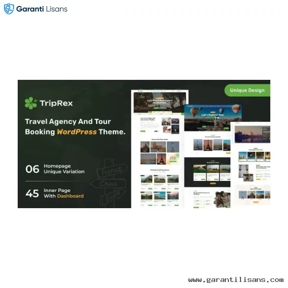 TripRex – Travel Agency and Tour Booking WordPress Theme