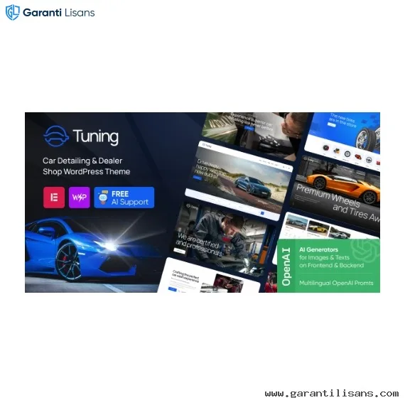 Tuning – Car Detailing & Dealer Shop WordPress theme