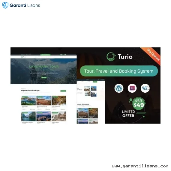 Turio – Tour and Travel WordPress Theme Tourism Agency