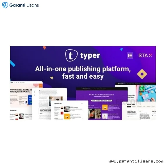 Typer – Multi Author Publishing WordPress Theme
