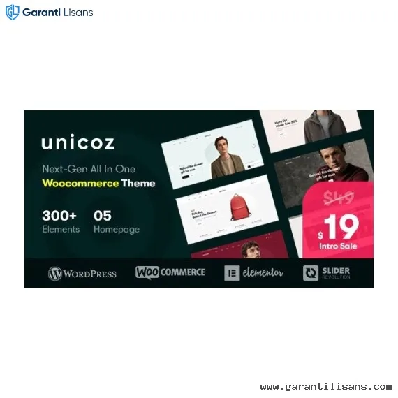 Unicoz – Elementor WooCommerce Theme Unicoz – Elementor WooCommerce Theme - Görsel 1